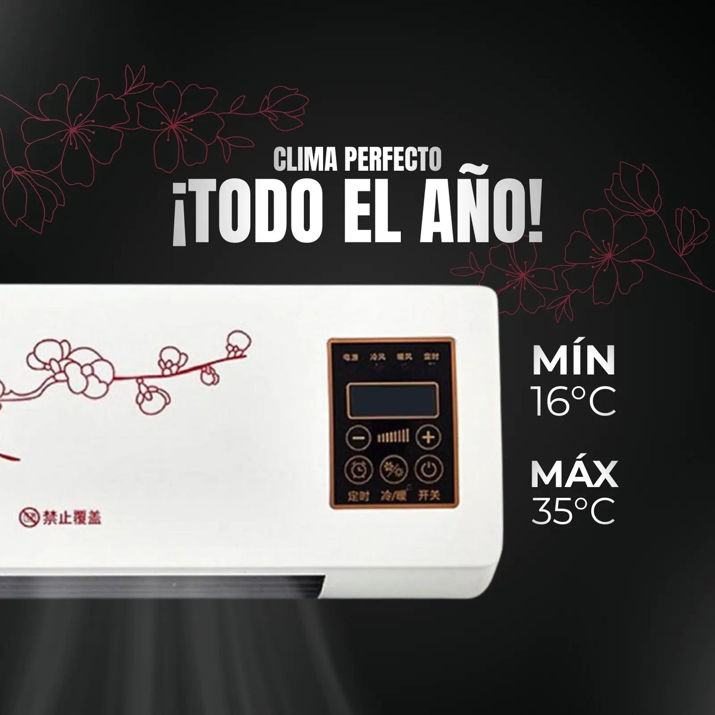 AIRE VENTILADOR Y CALEFACTOR PORTATIL