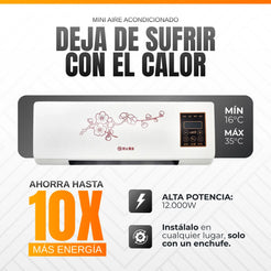 AIRE VENTILADOR Y CALEFACTOR PORTATIL